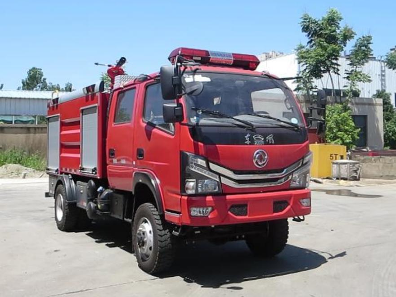 四驅水罐3.5方 YZR5090GXFSG35-E6 東風消防車